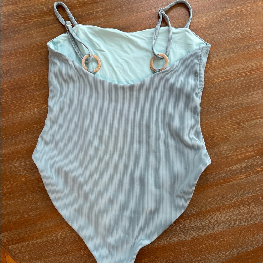 Effortless Swim Zeta Full Piece Sea Ribbed L